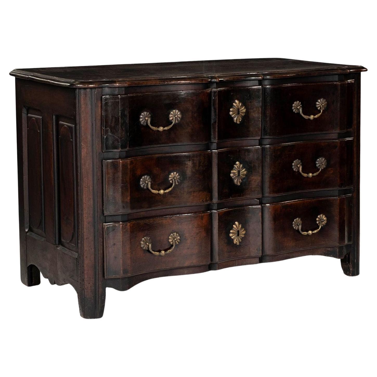 18th Century French Walnut Commode