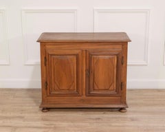 18th Century French Walnut Community Buffet, Louis XIV Period