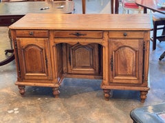 18th Century French Walnut Kneehole Desk