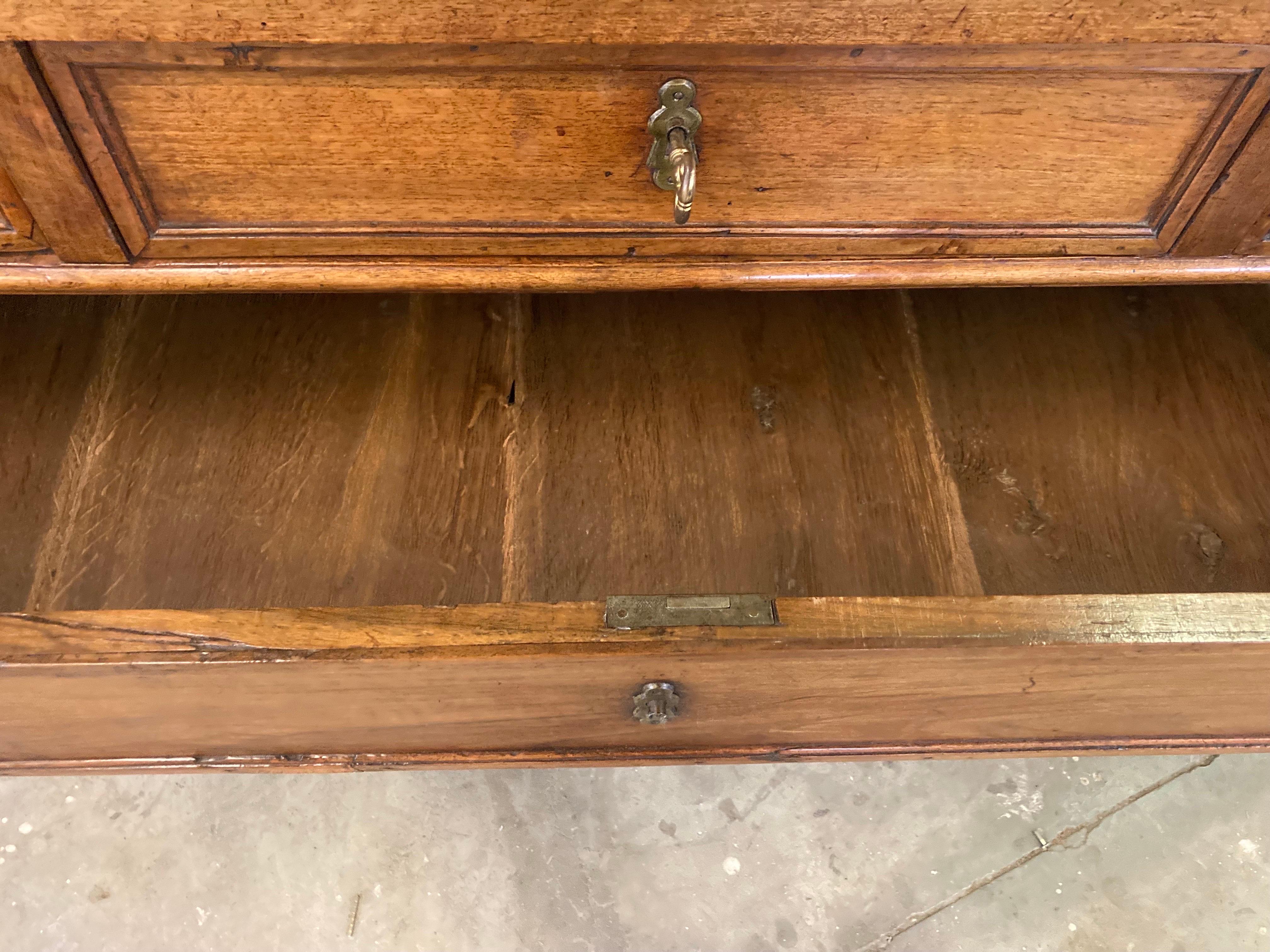 18th Century French Walnut Louis XVI with Gray Marble 7
