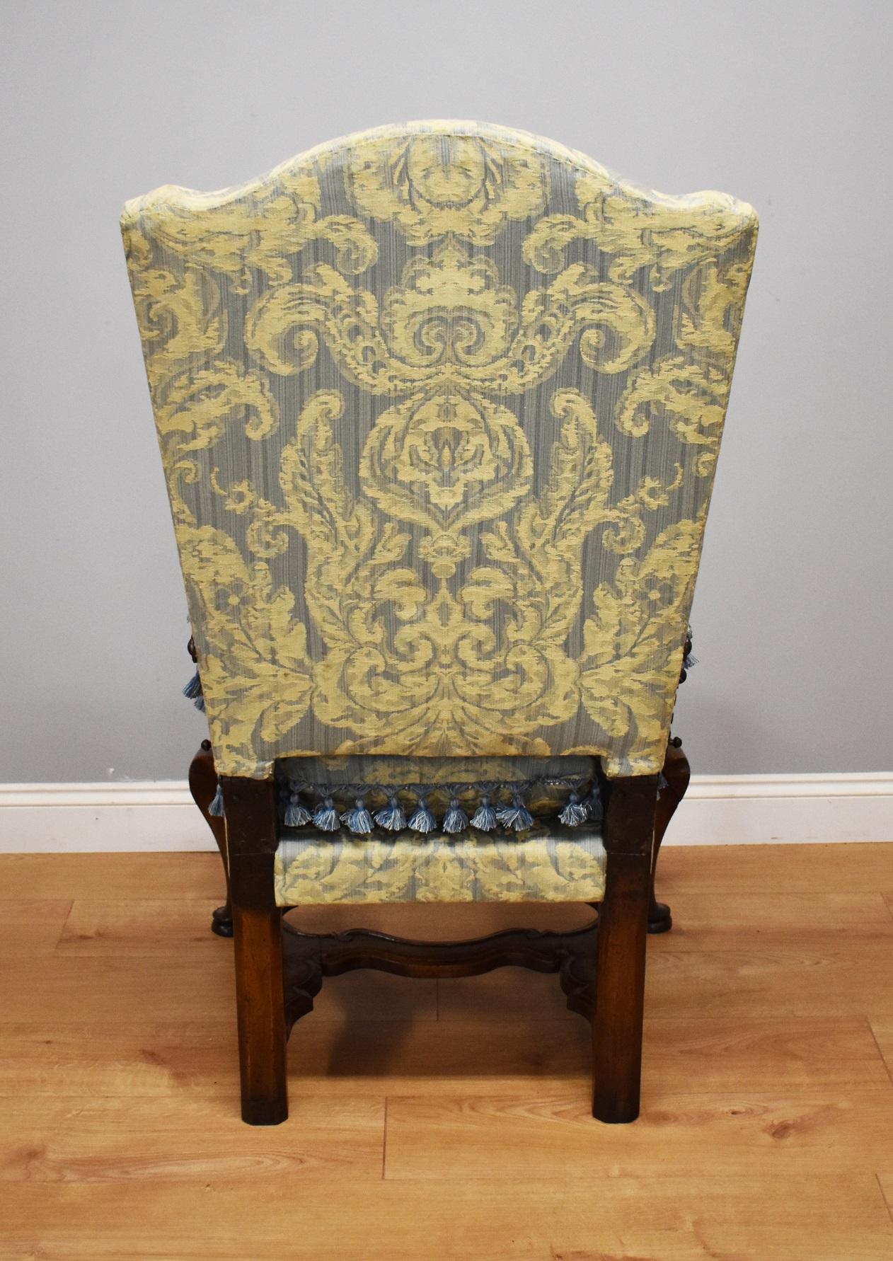 18th Century French Walnut Reclining Chair (Französisch)