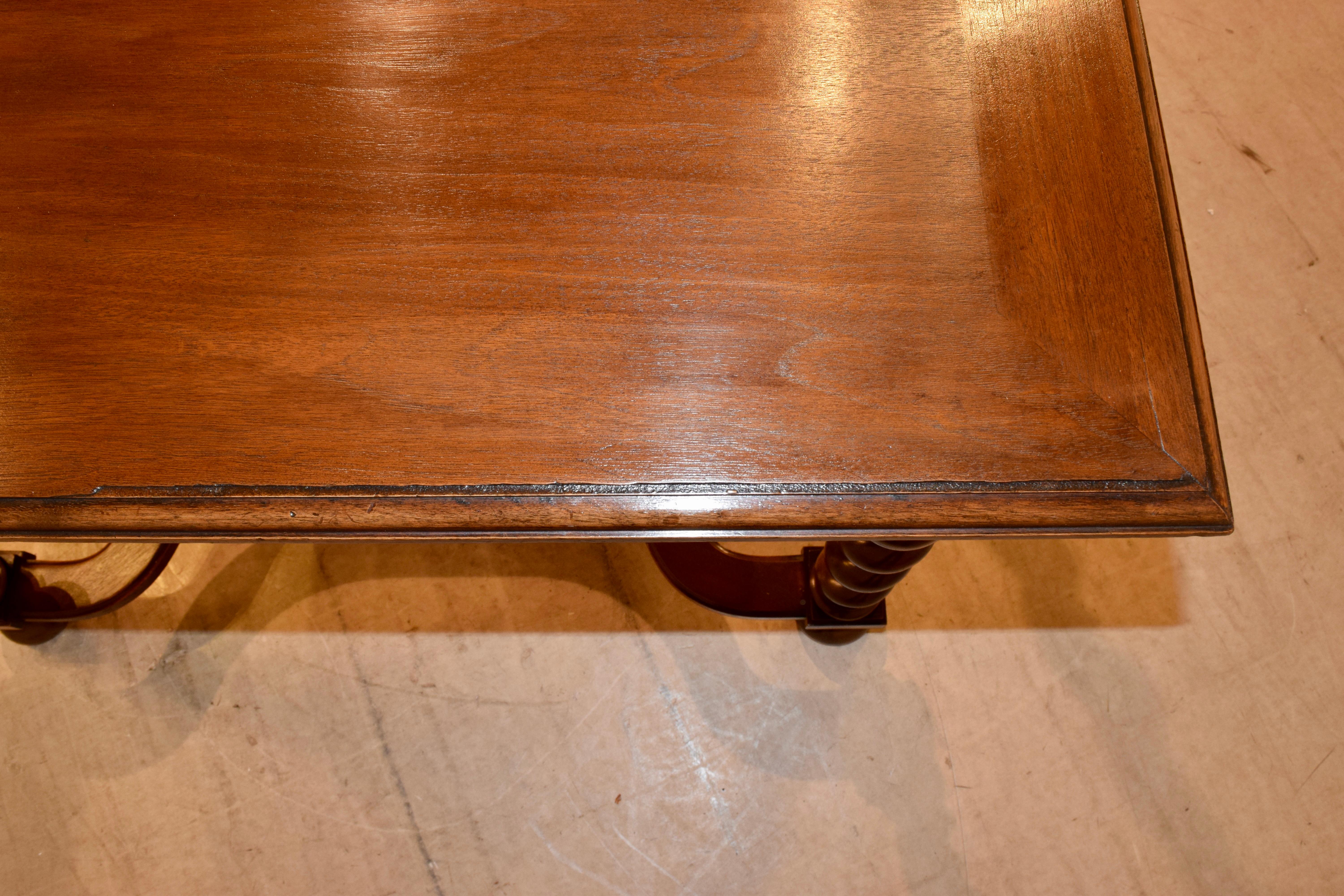 18th Century French Walnut Side Table 6