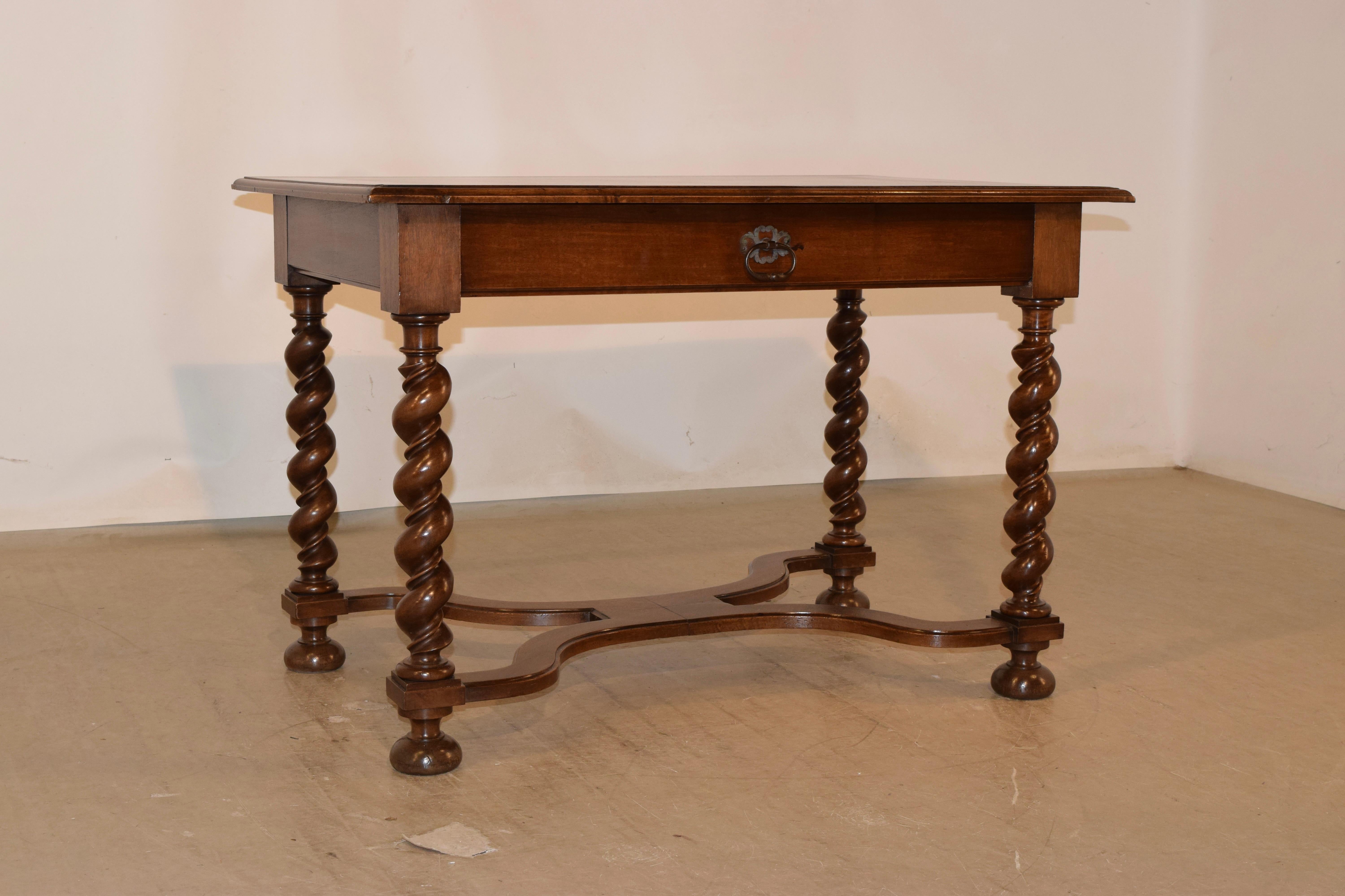 Louis XV 18th Century French Walnut Side Table