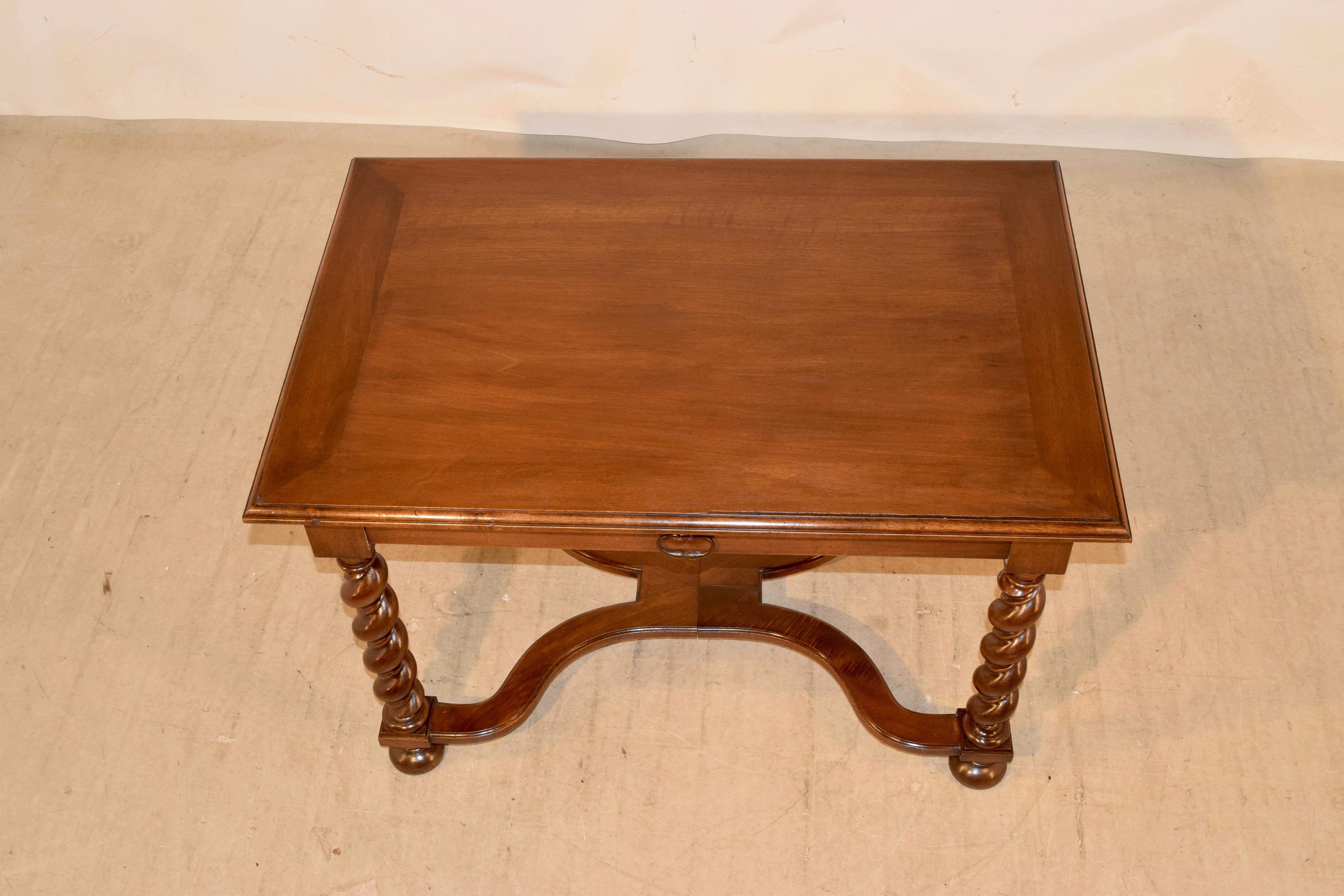 18th Century French Walnut Side Table 3