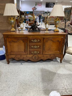 18th century french walnut sideboard