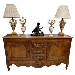 18th century french walnut sideboard