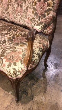 18th Century French Walnut Sofa