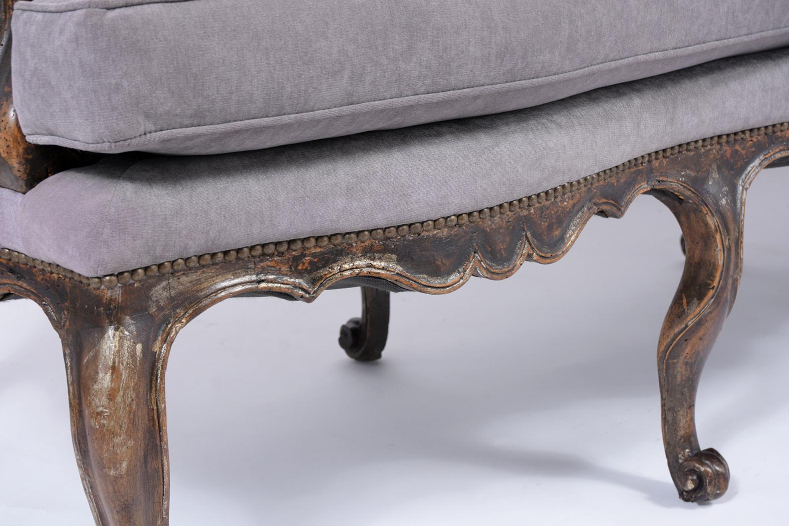 Louis XV Walnut Sofa 2