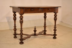 18th Century French Walnut Writing Table