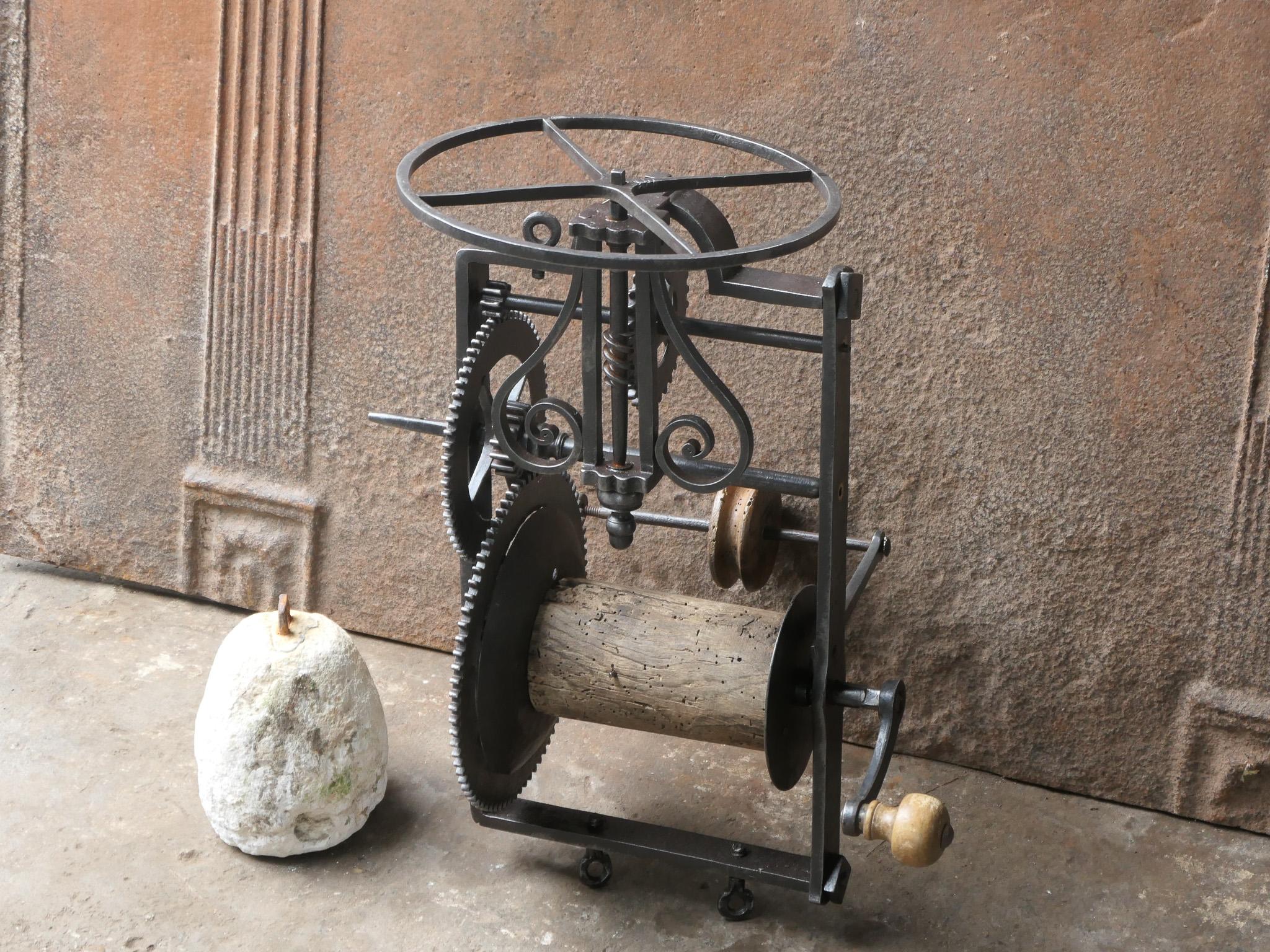 18th Century French Weight-Driven Roasting Spit Jack 2