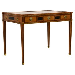 Bureau central en bois français du XVIIIe siècle