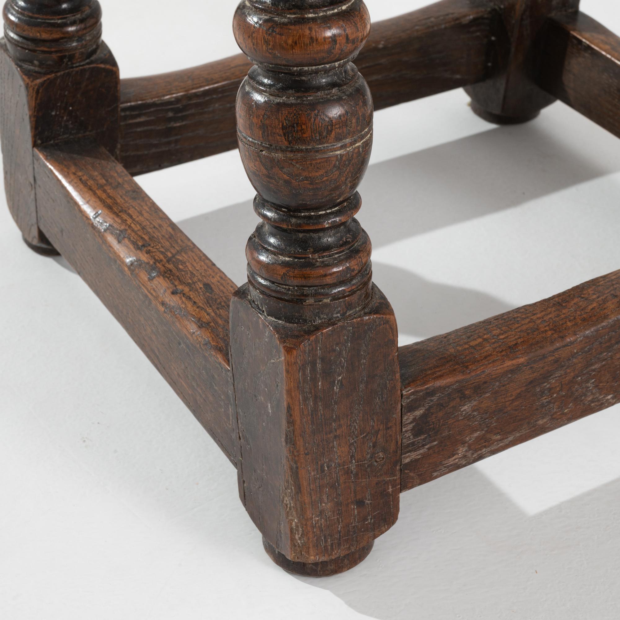18th Century French Wooden Stool 3