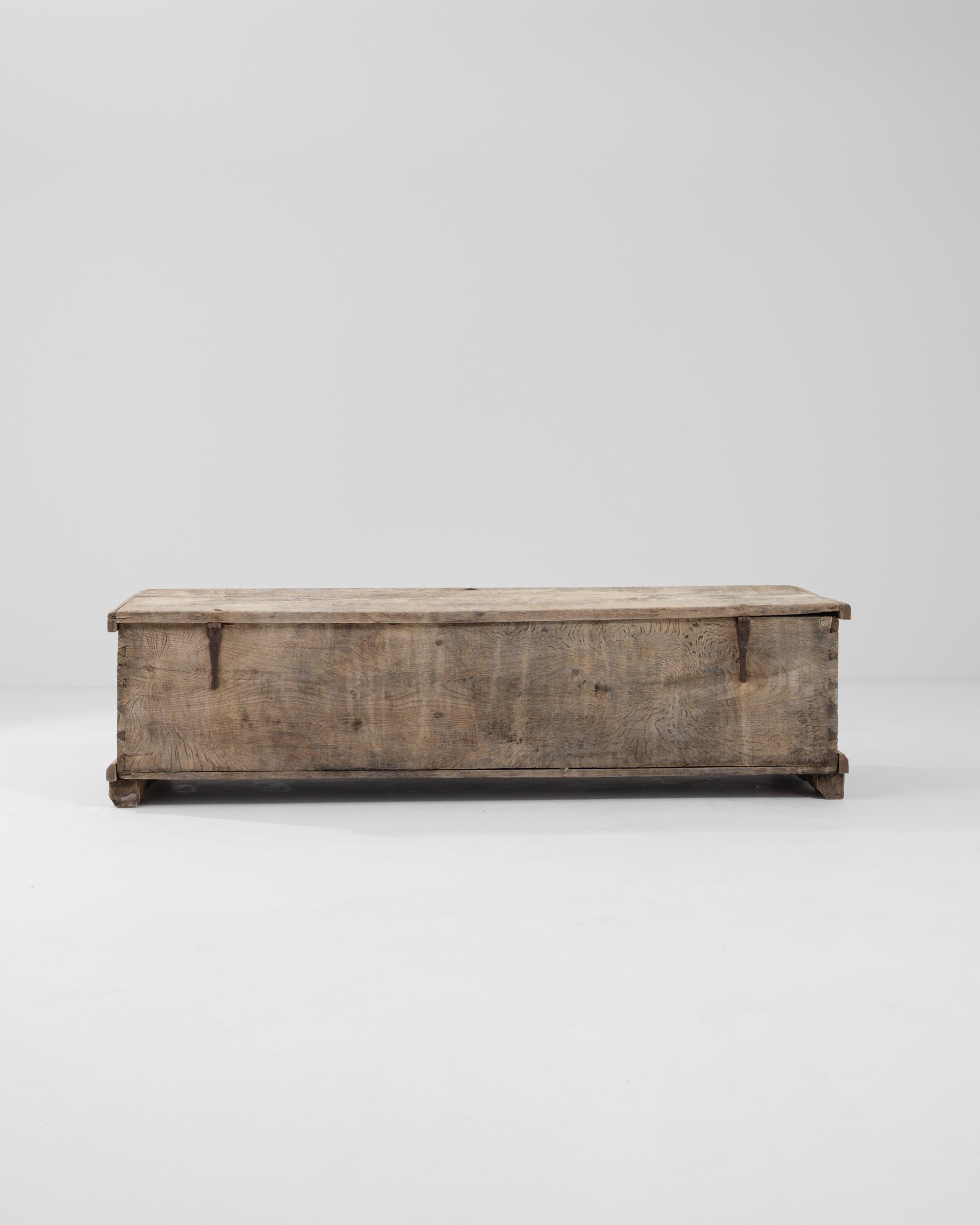 18th Century French Wooden Trunk 6