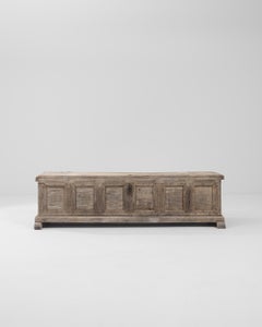 18th Century French Wooden Trunk