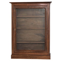 Used 18th Century French Wooden Wall Vitrine