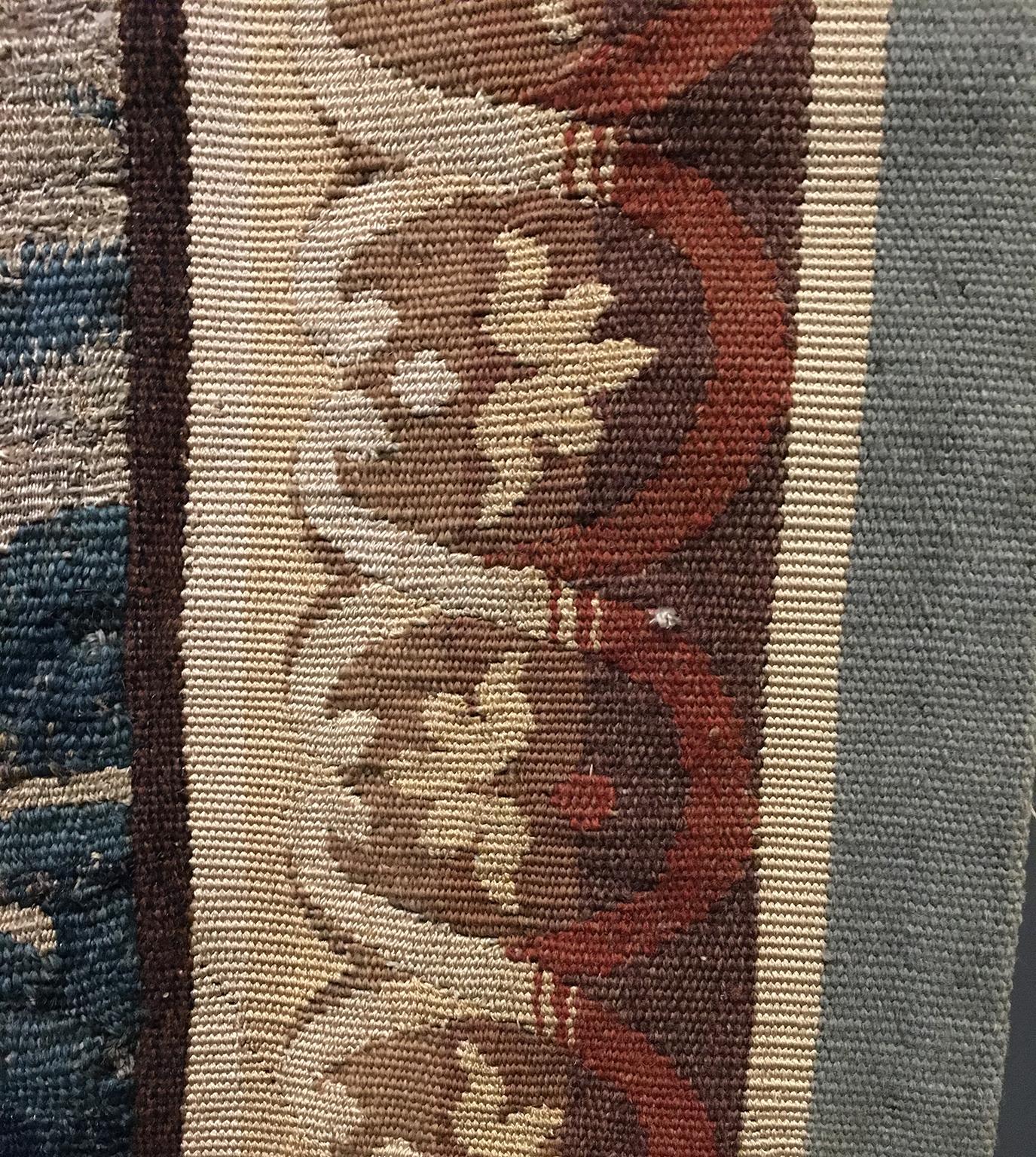 Tapisserie et gravure d'Aubusson en laine et soie du 18ème siècle, vers 1750 en vente 4