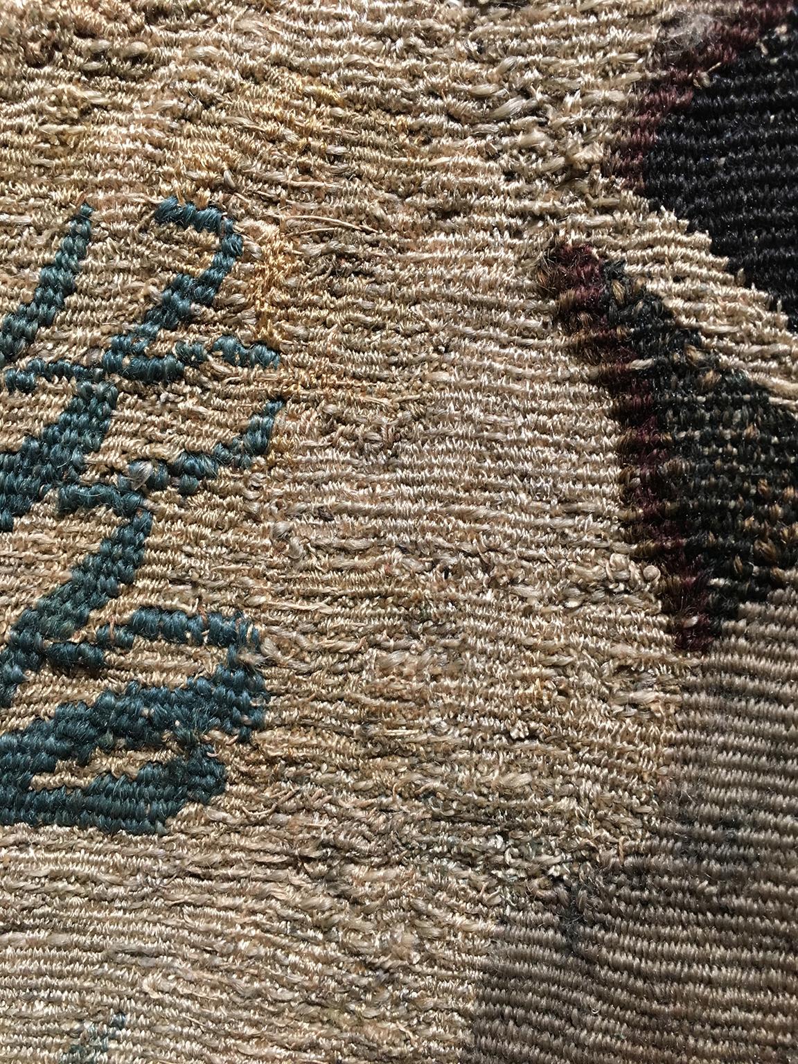 Tapisserie et gravure d'Aubusson en laine et soie du 18ème siècle, vers 1750 en vente 5
