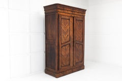 18th Century French Yew Wood Armoire