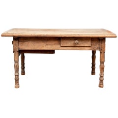 18th Century French Yew Wood Work Table