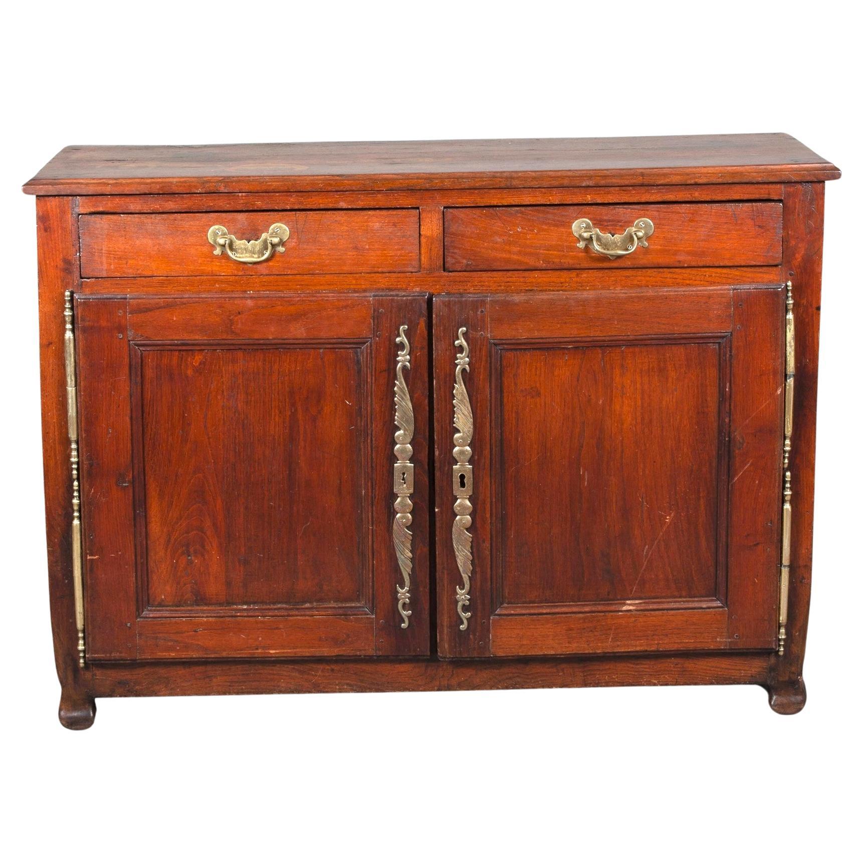 18th Century Fruitwood Continental Style Sideboard / Cabinet