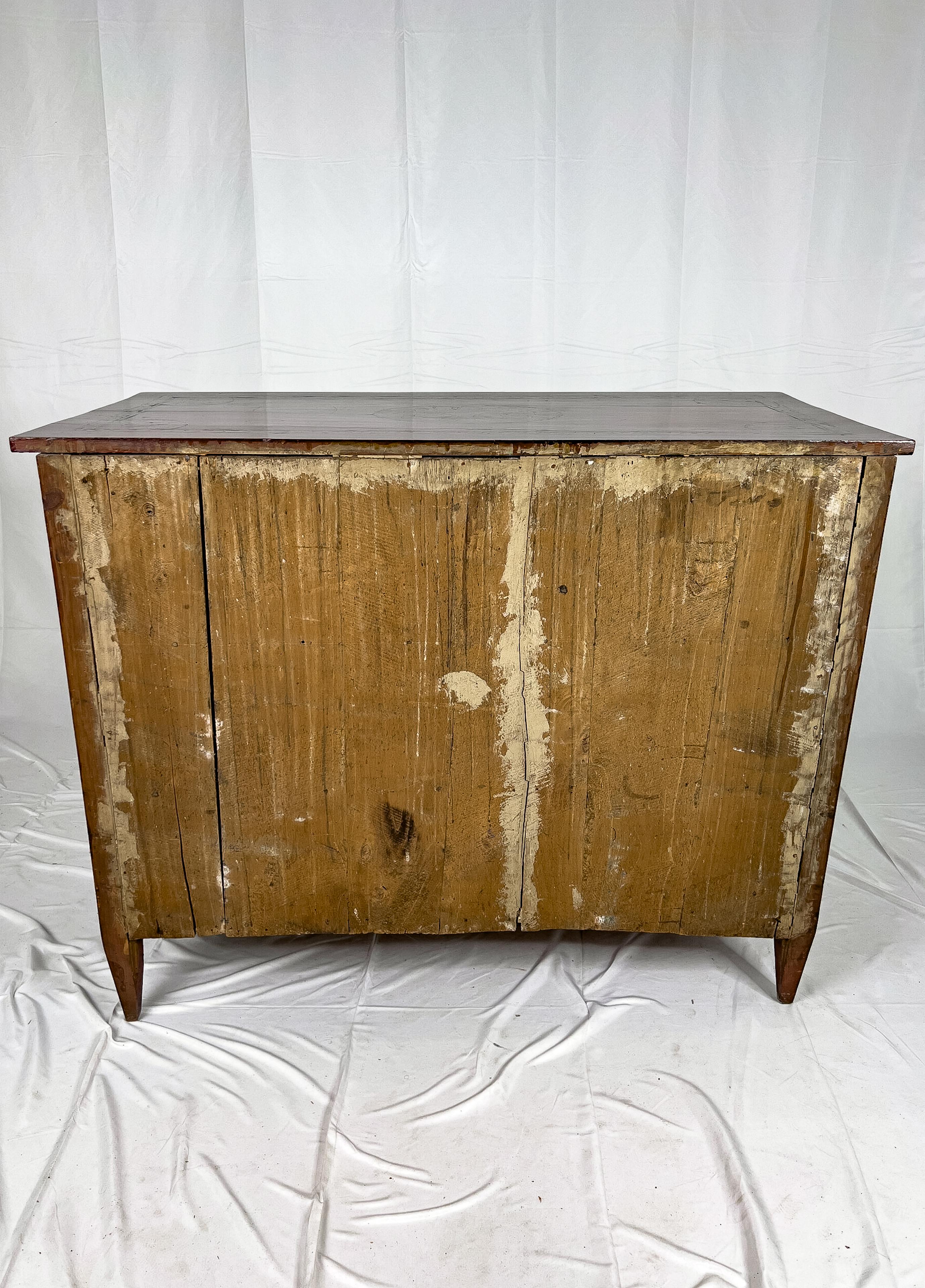 18th Century Fruitwood Italian Commode with Walnut Inlay For Sale 6