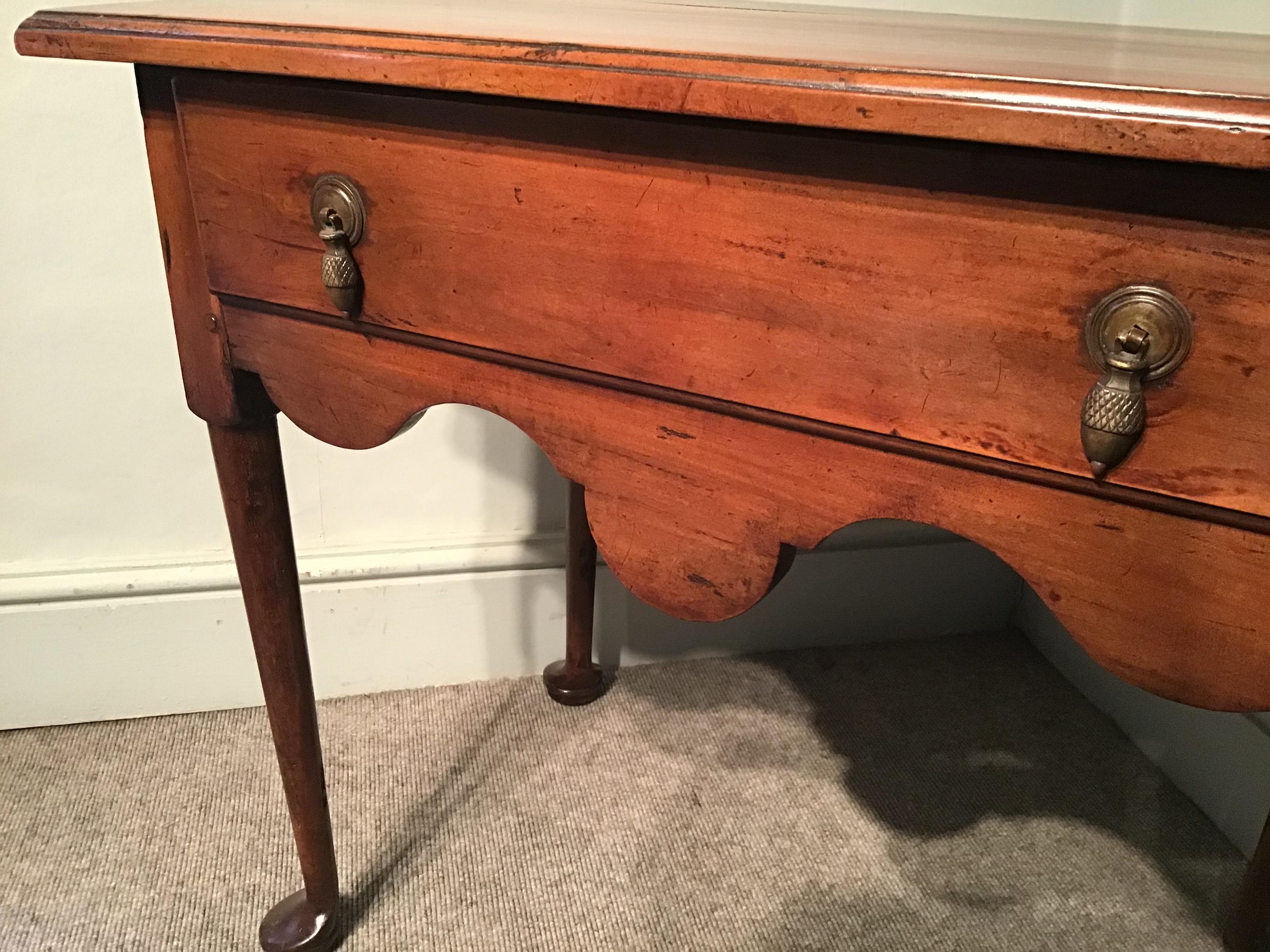 18th Century Fruitwood Sidetable In Good Condition For Sale In Hook, GB