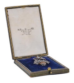 18th Century Gairdinetti Flower Basket Pendant