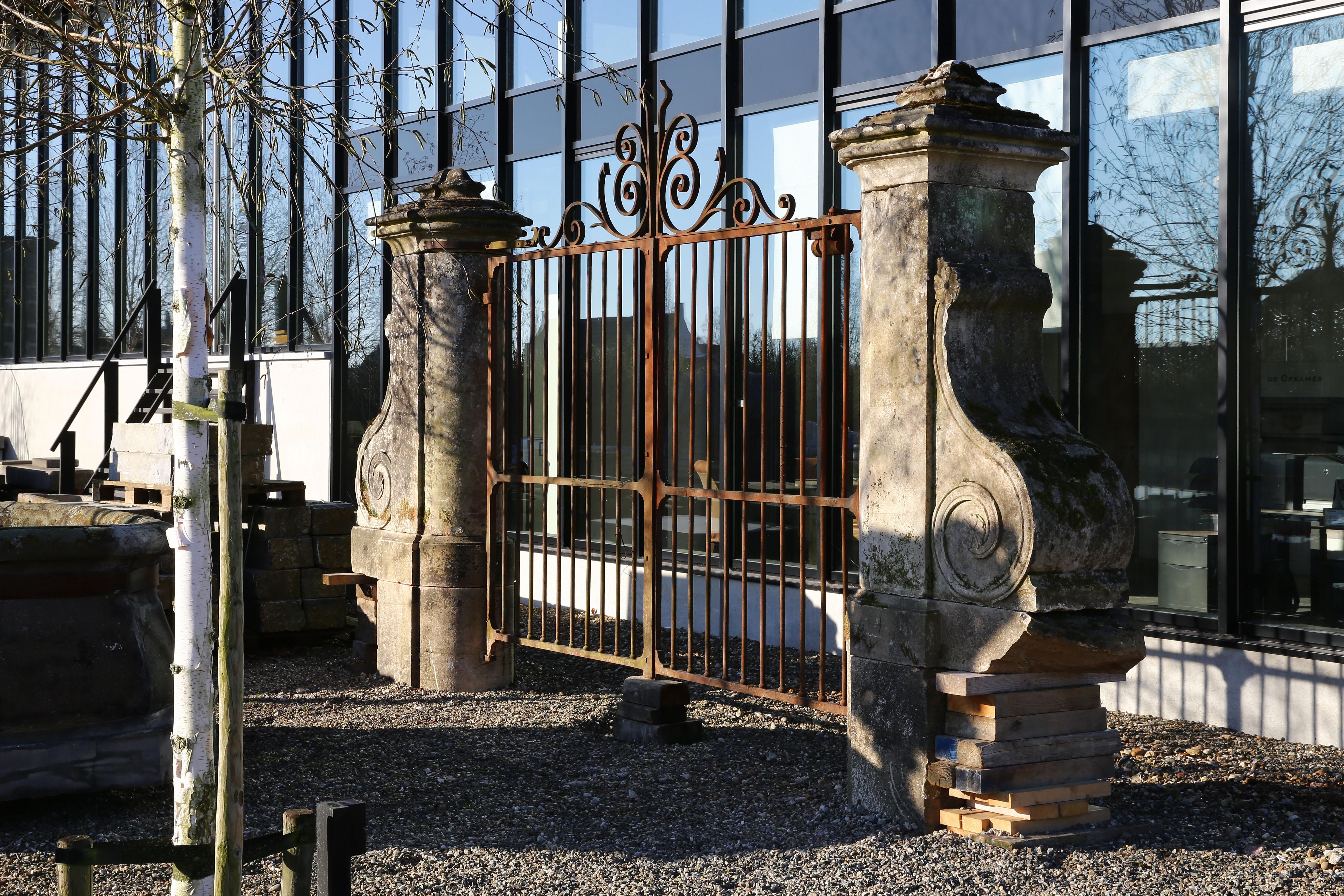 18th Century and Earlier 18th Century Gate in Baroque Style