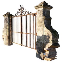 18th Century Gate in Baroque Style