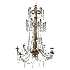 18th Century Genoa Genovese Chandelier (Two Available)