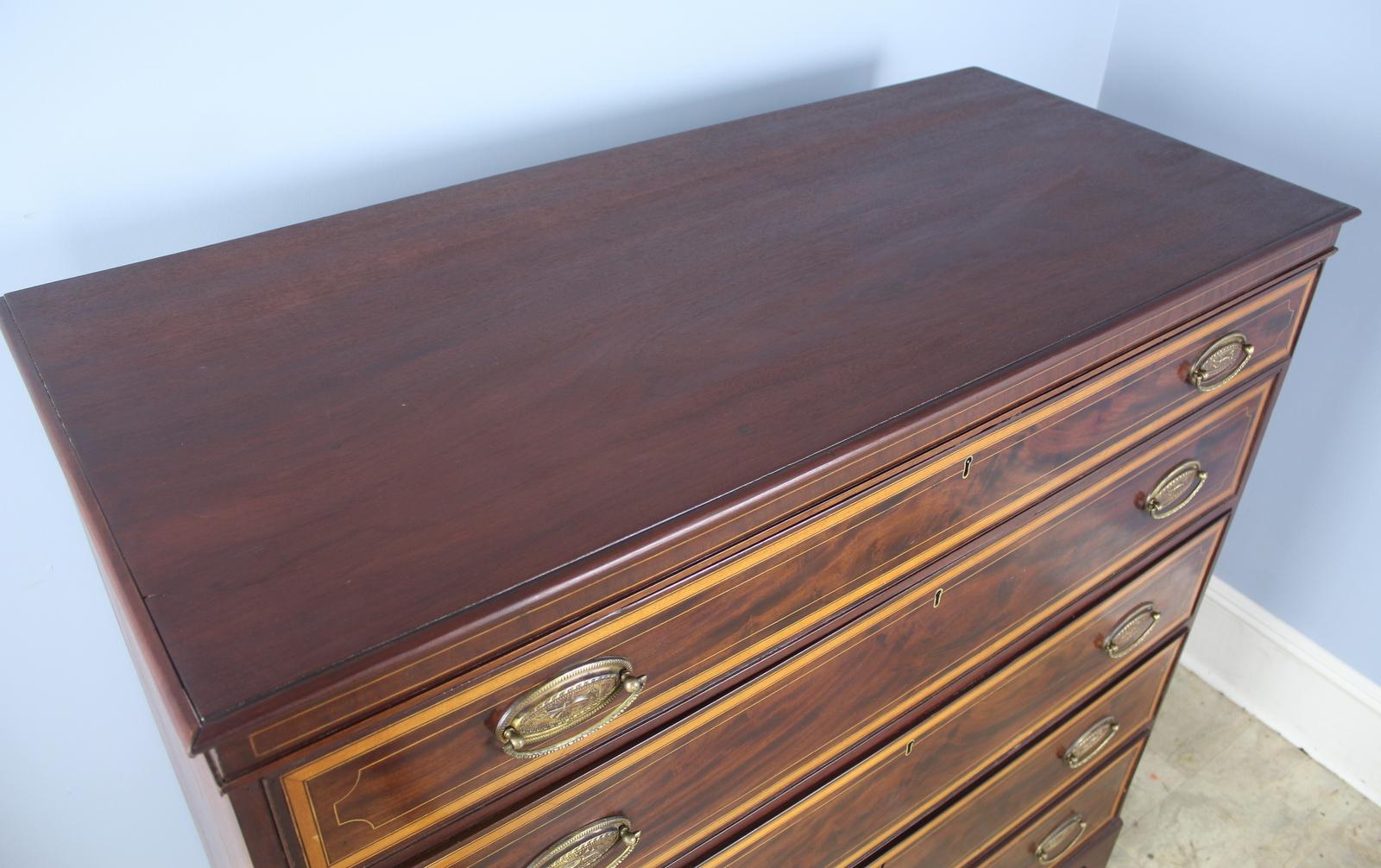 English 18th Century Gentlemen's Chest of Drawers