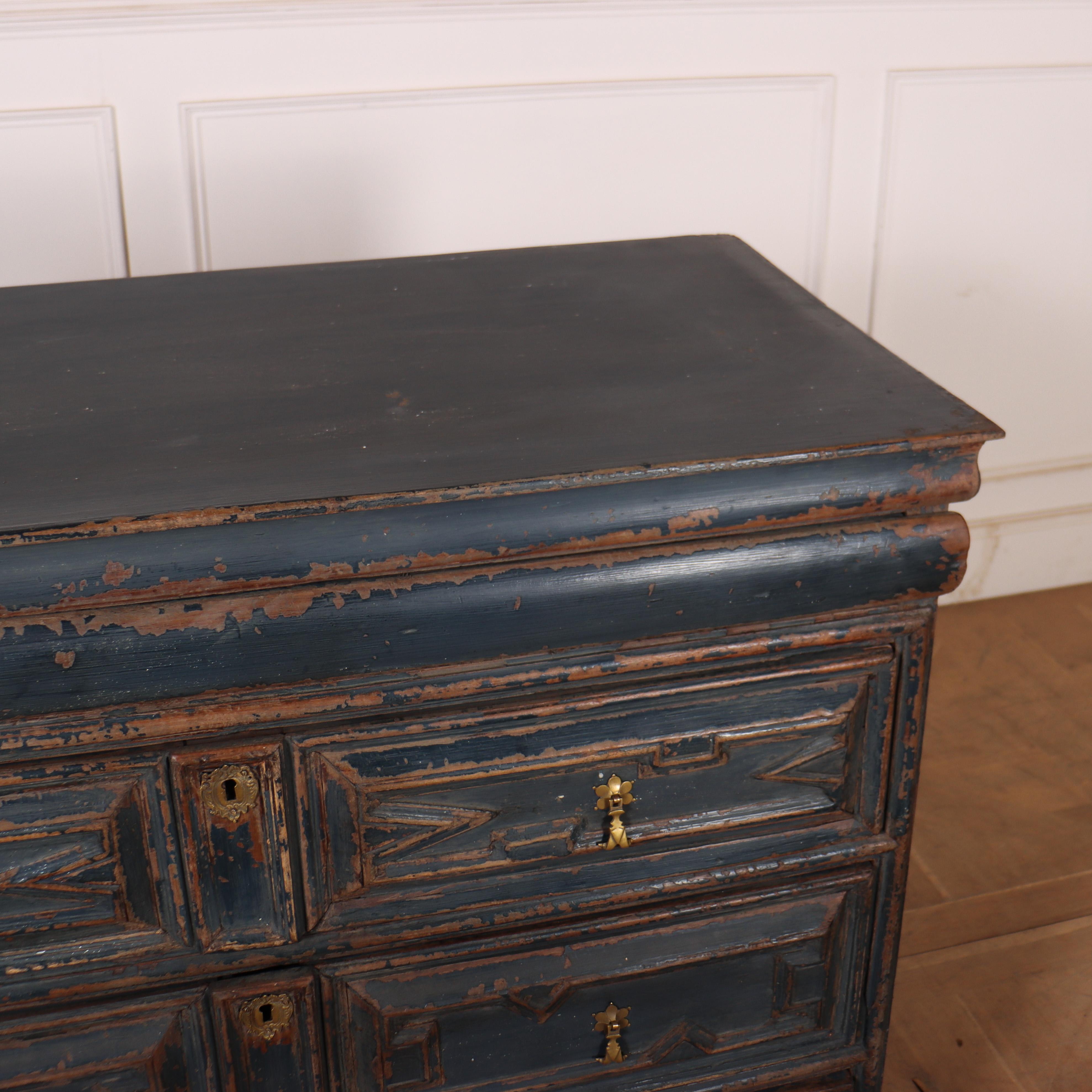 18th Century Geometric Chest of Drawers For Sale 1