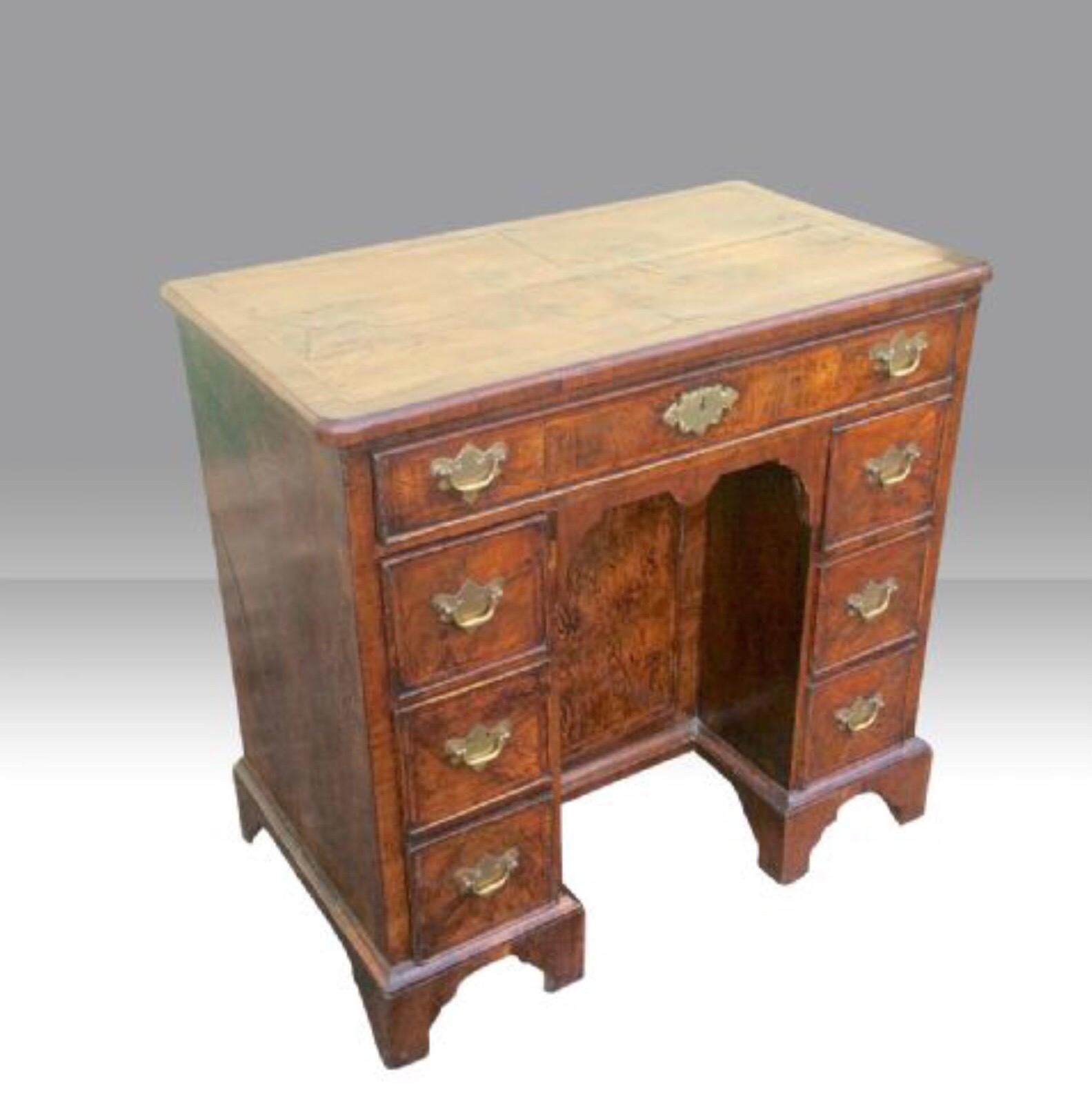 kneehole desk antique