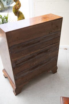 18th Century George I Walnut Bureau Desk