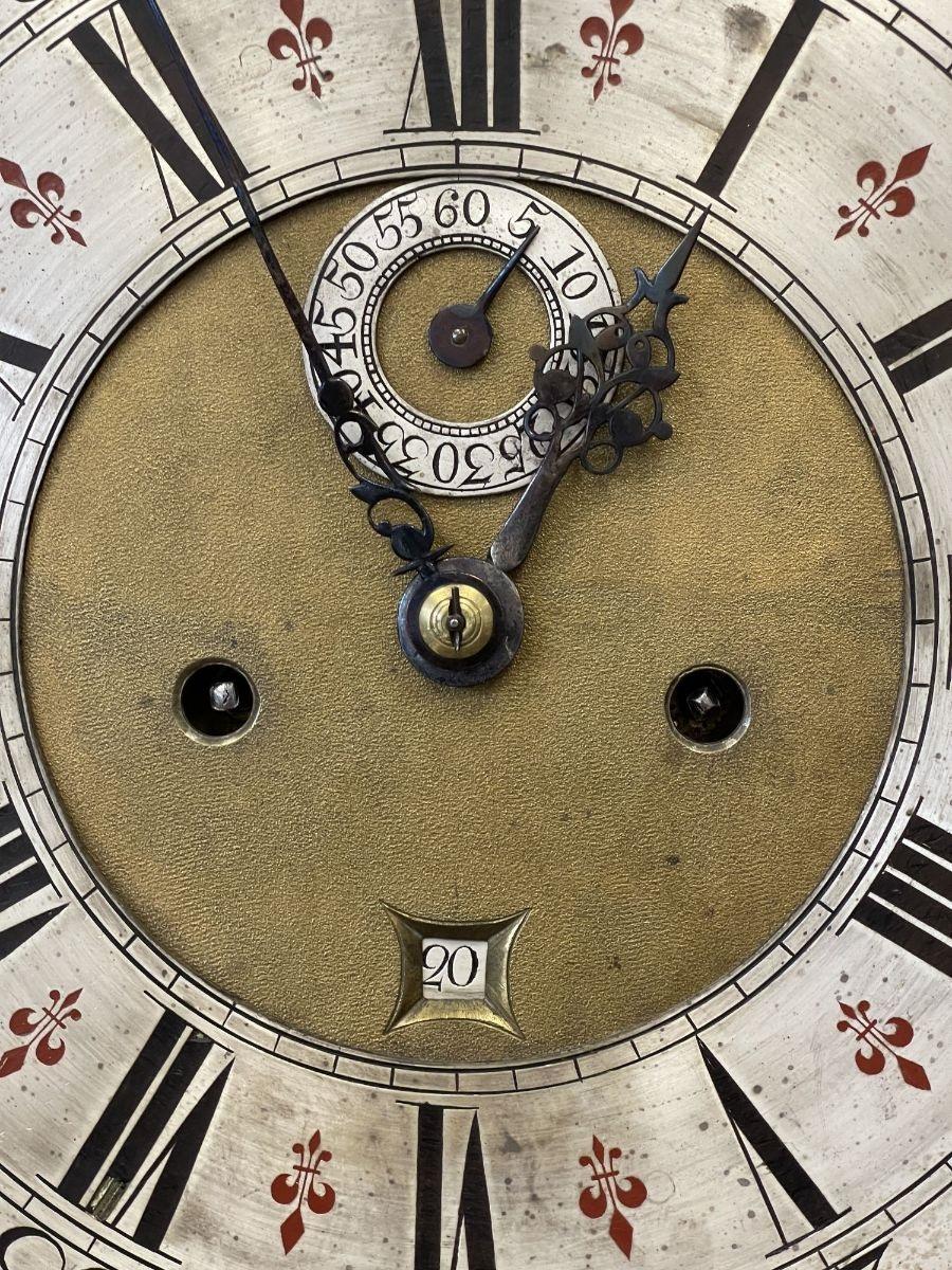 English 18th Century George II Chinoiserie Tall Case Clock