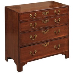 18th Century George II English Bachelor's Chest in Mahogany