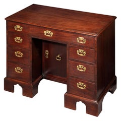 18th Century George II Kneehole Desk