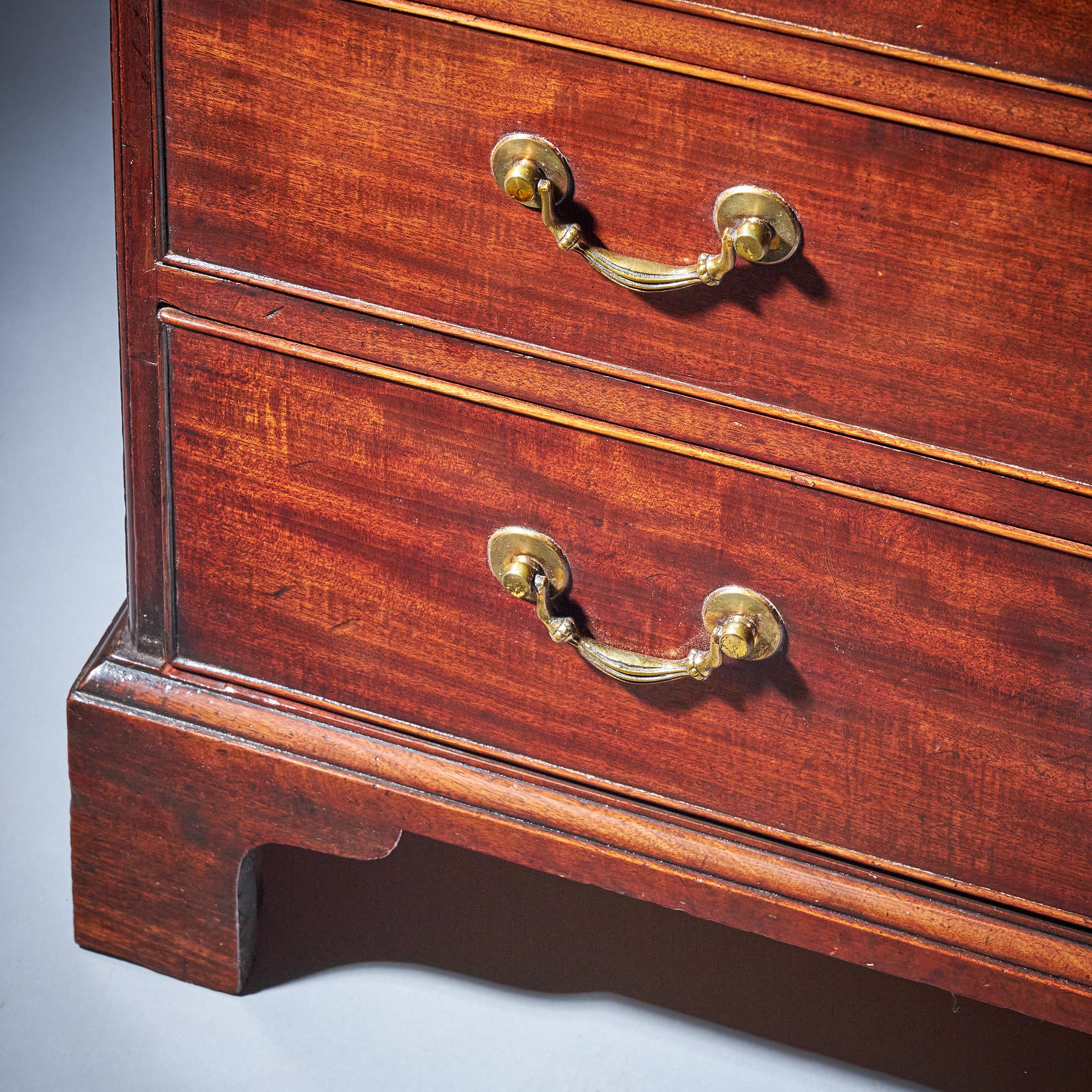 18th Century George II Mahogany Caddy Moulded Chest Attributed to Giles Grendey 6