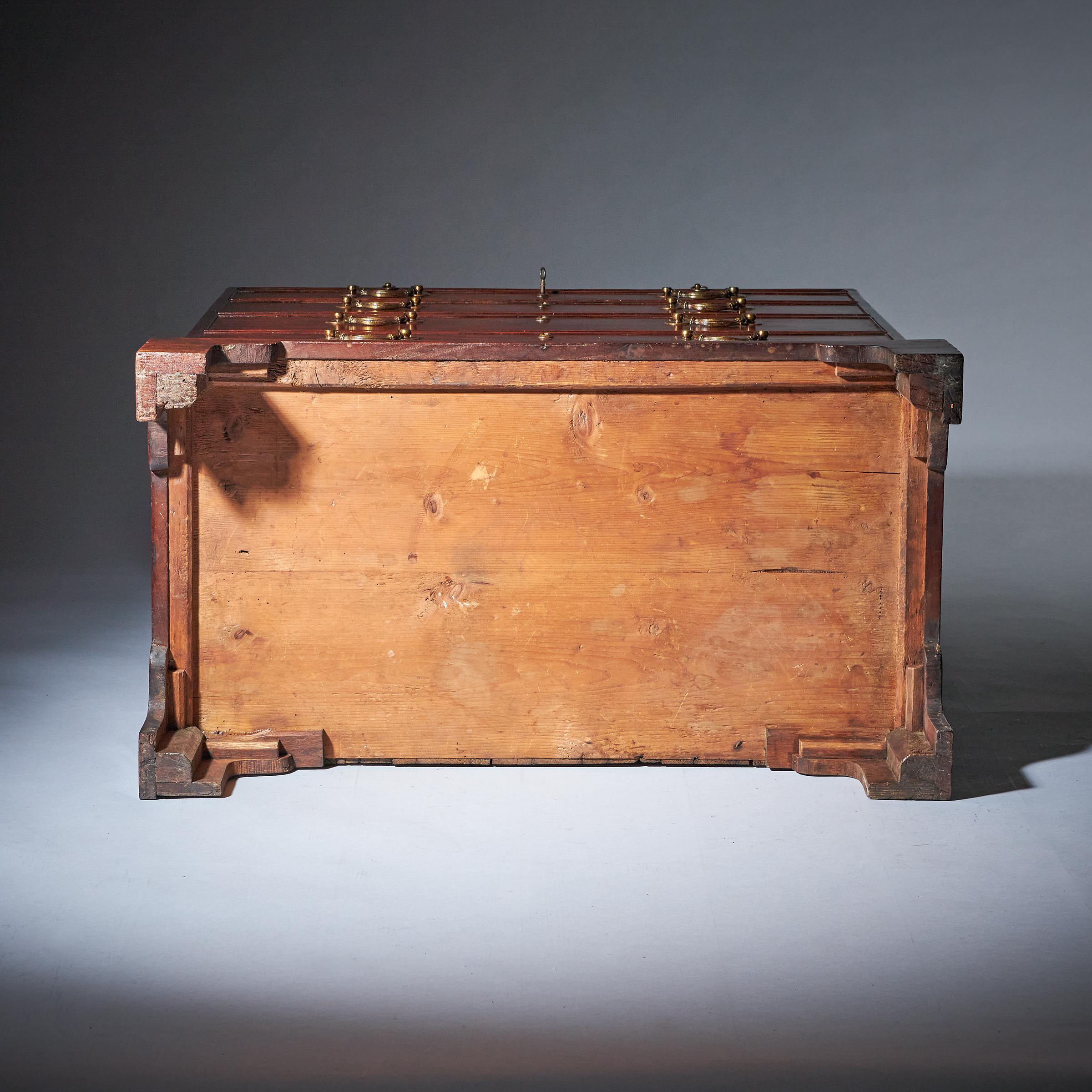 18th Century George II Mahogany Caddy Moulded Chest Attributed to Giles Grendey 2