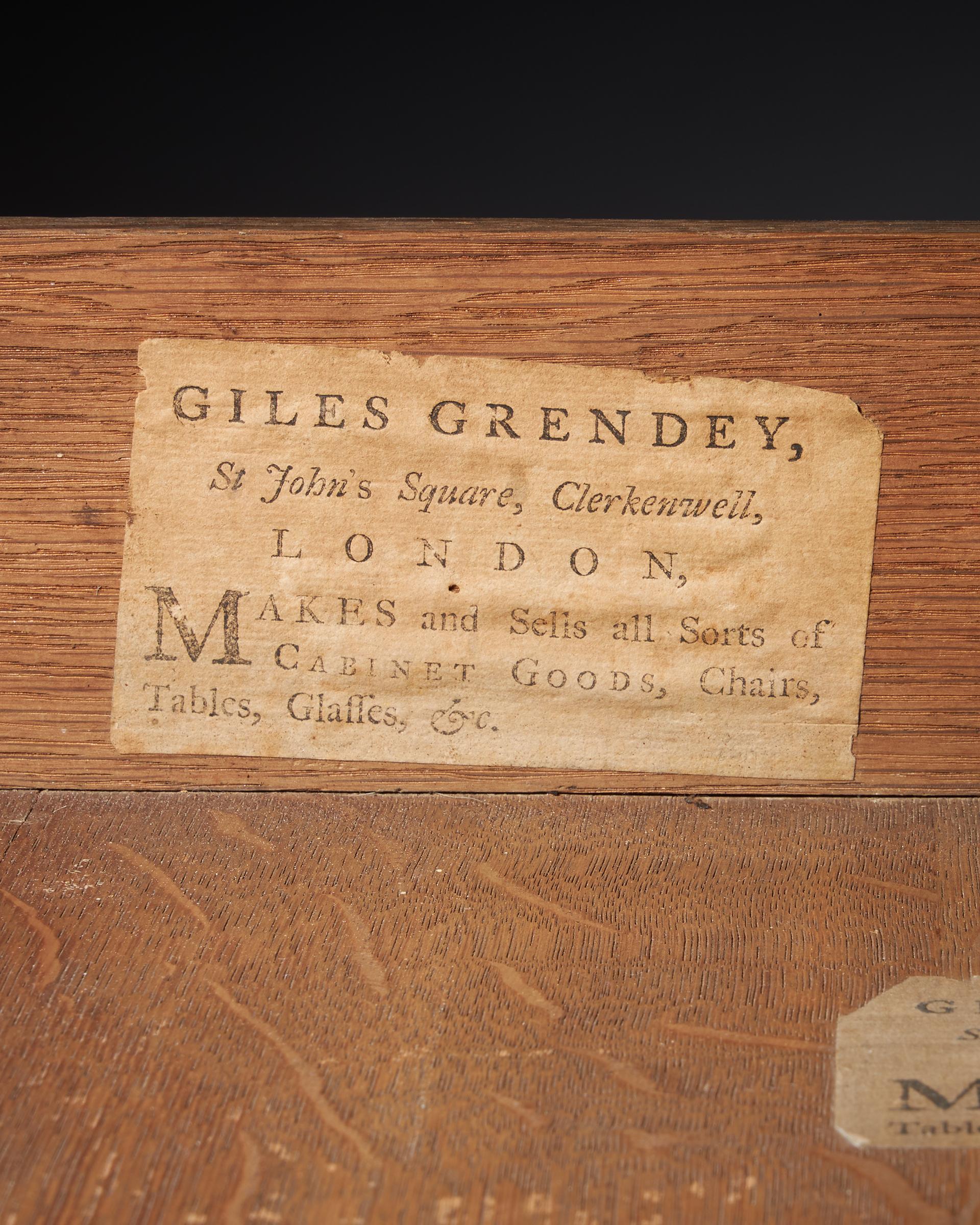 18th Century George II Mahogany Caddy-Topped Chest by Giles Grendey, C.1730-1740 8