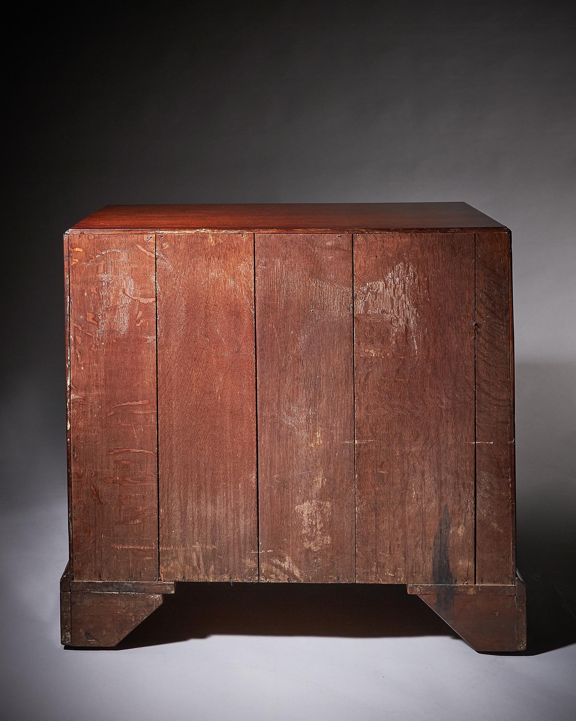 18th Century George II Mahogany Caddy-Topped Chest by Giles Grendey, C.1730-1740 In Good Condition In Oxfordshire, United Kingdom