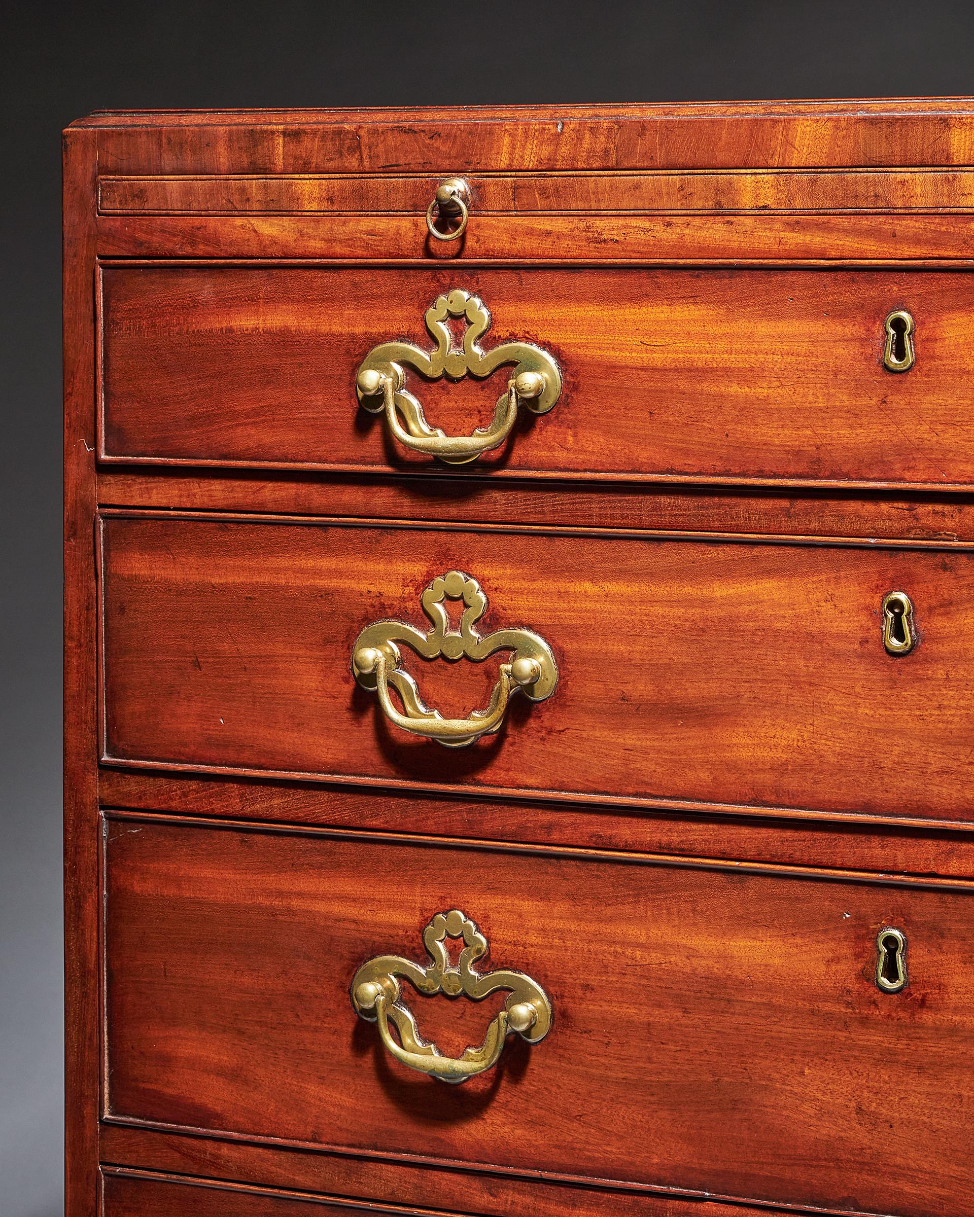 18th Century George II Mahogany Caddy-Topped Chest by Giles Grendey, C.1730-1740 2