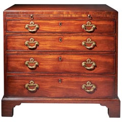 18th Century George II Mahogany Caddy-Topped Chest by Giles Grendey, C.1730-1740