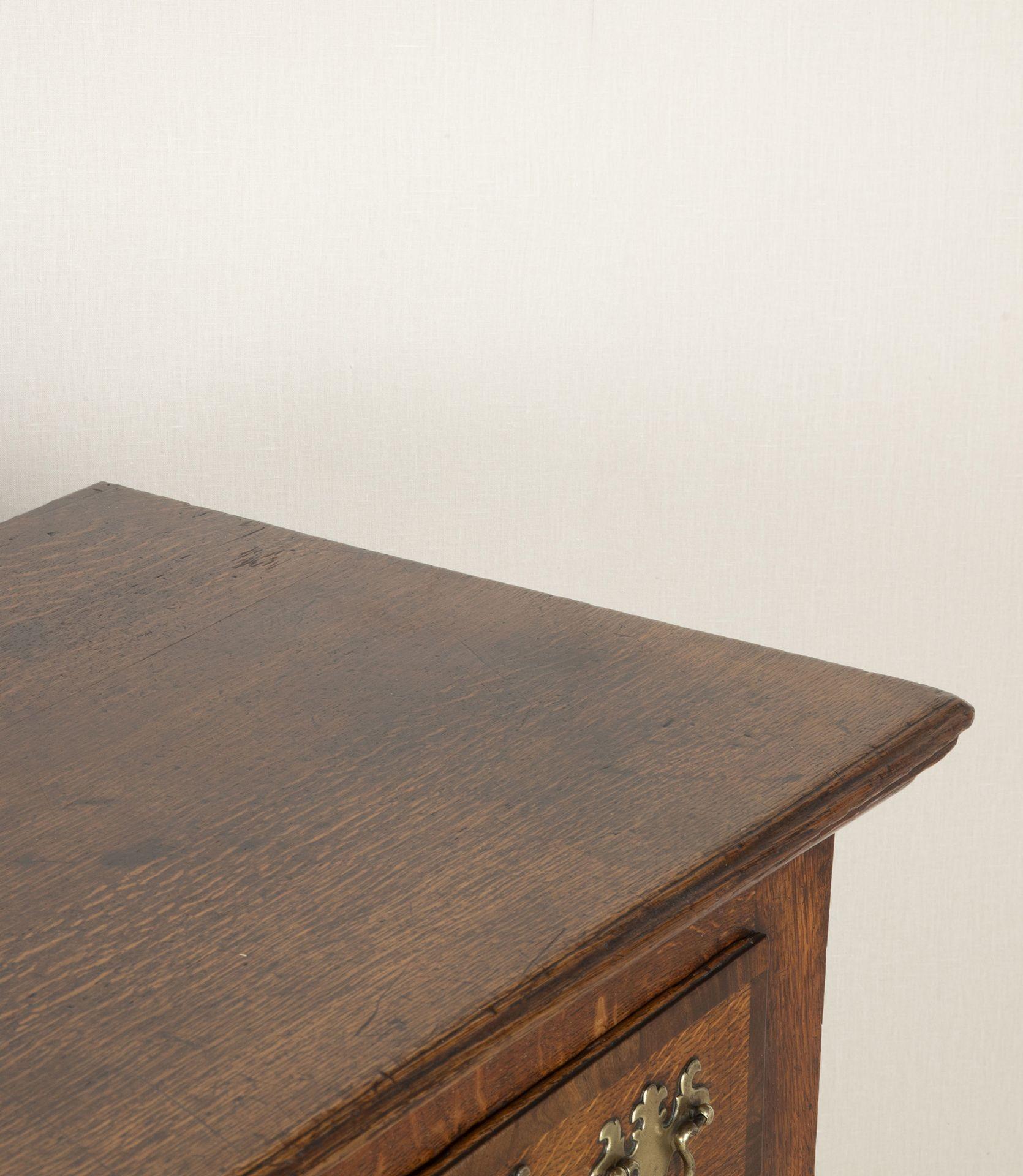 18th Century George II Nine Drawer Dresser Base For Sale 4