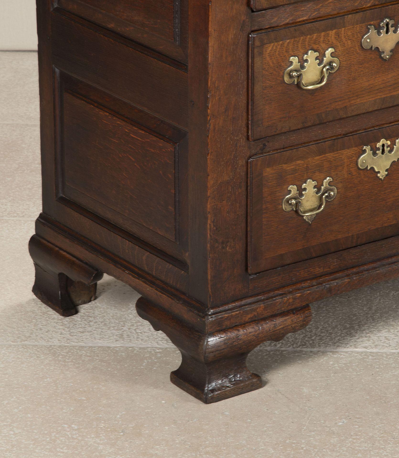 18th Century and Earlier 18th Century George II Nine Drawer Dresser Base For Sale