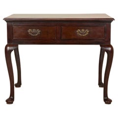 18th Century George II Red Walnut Side Table