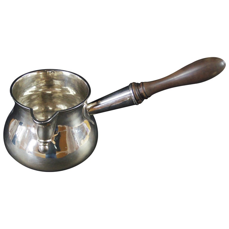 18th Century George II Silver Brandy Saucepan by John Swift For Sale at ...