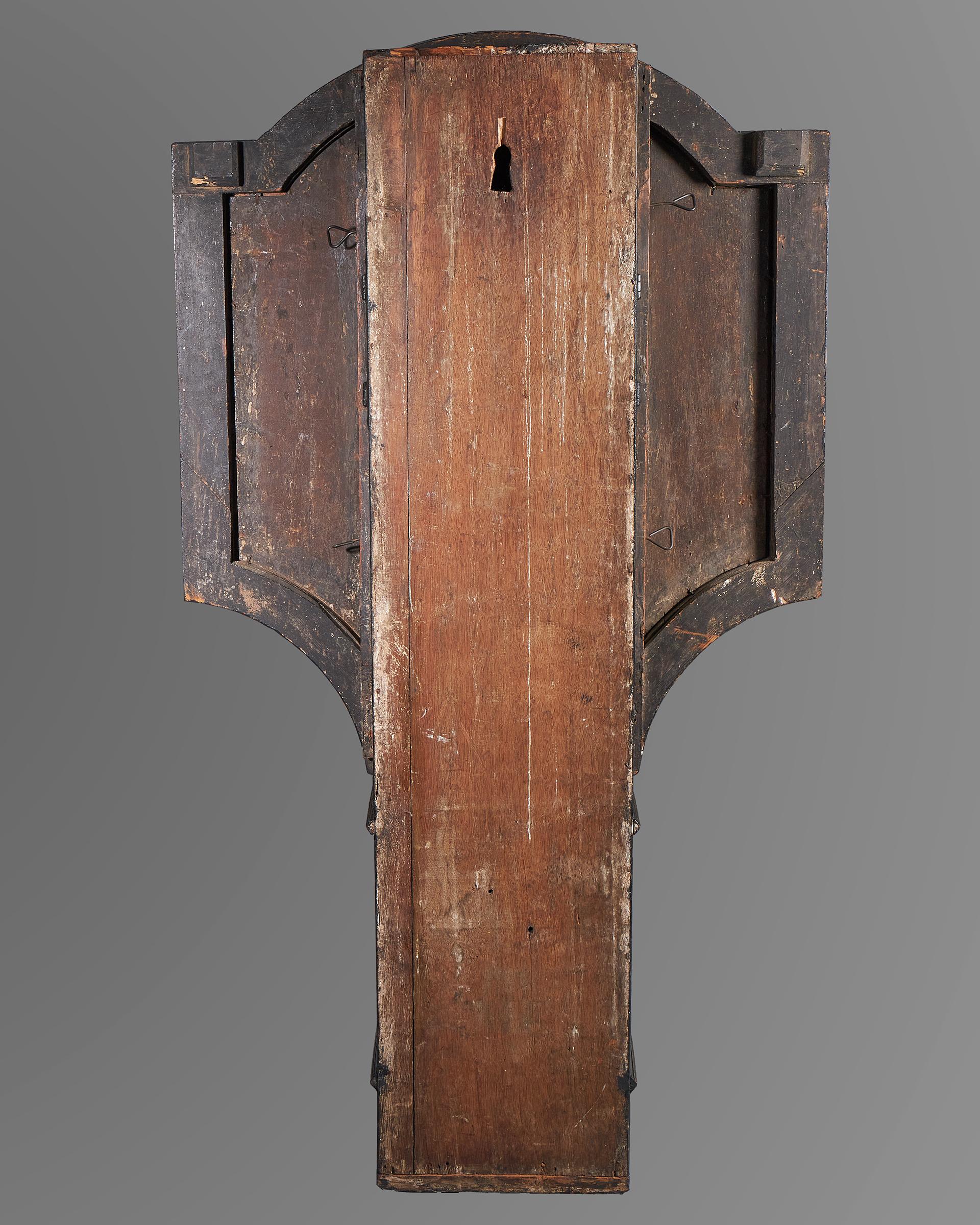 Tavern- oder Parliament-Uhr aus dem 18. Jahrhundert, George II., um 1740 im Angebot 1
