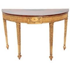 18th Century George III Adam Pier Table