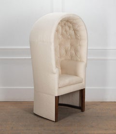 18th Century George III Canopied Porters Chair